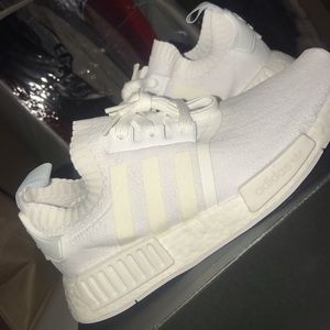 Adidas NMD All White Sneakers